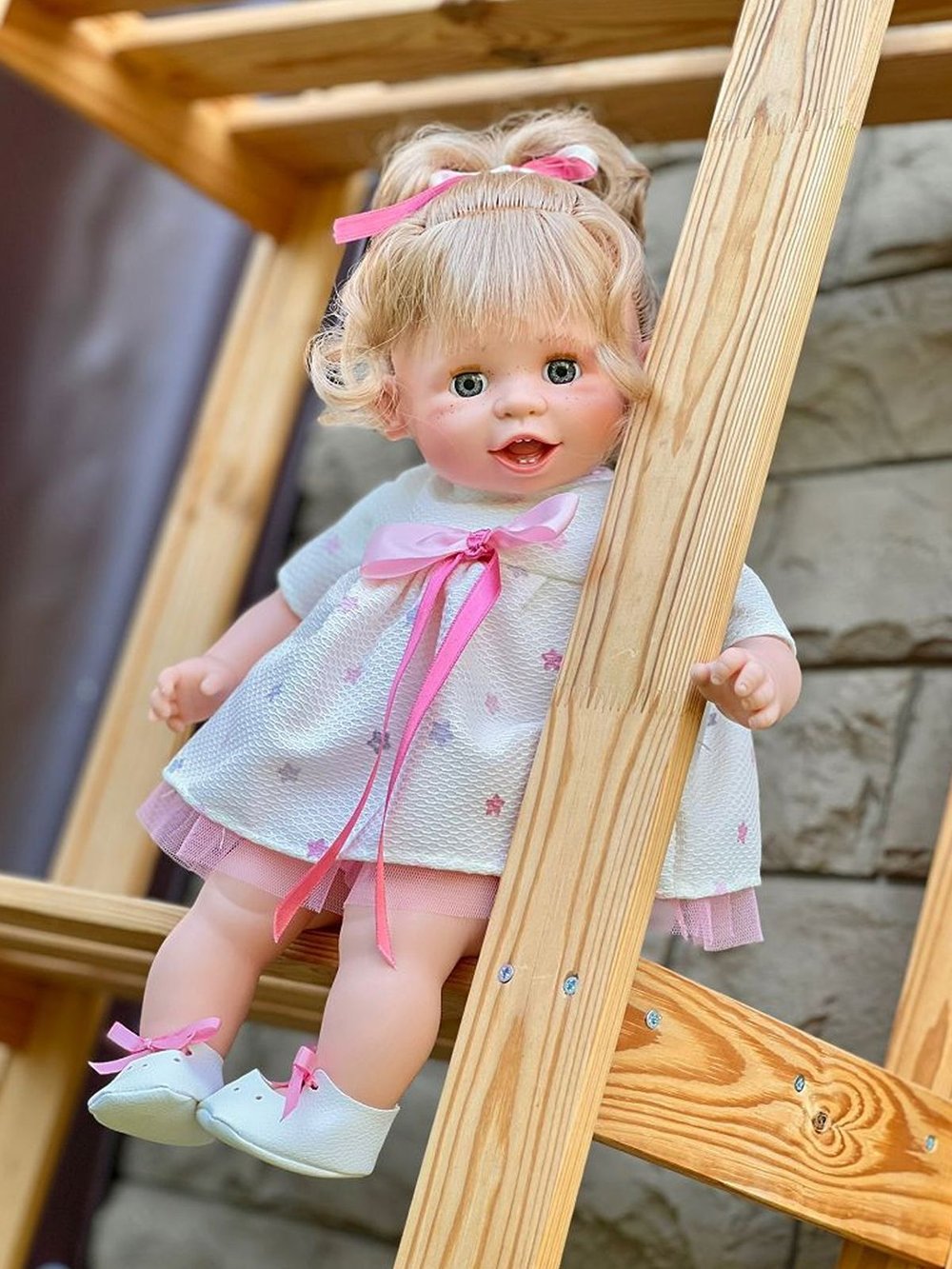 Кукла Nines 45см CUCA мягконабивная в пакете (6900K)