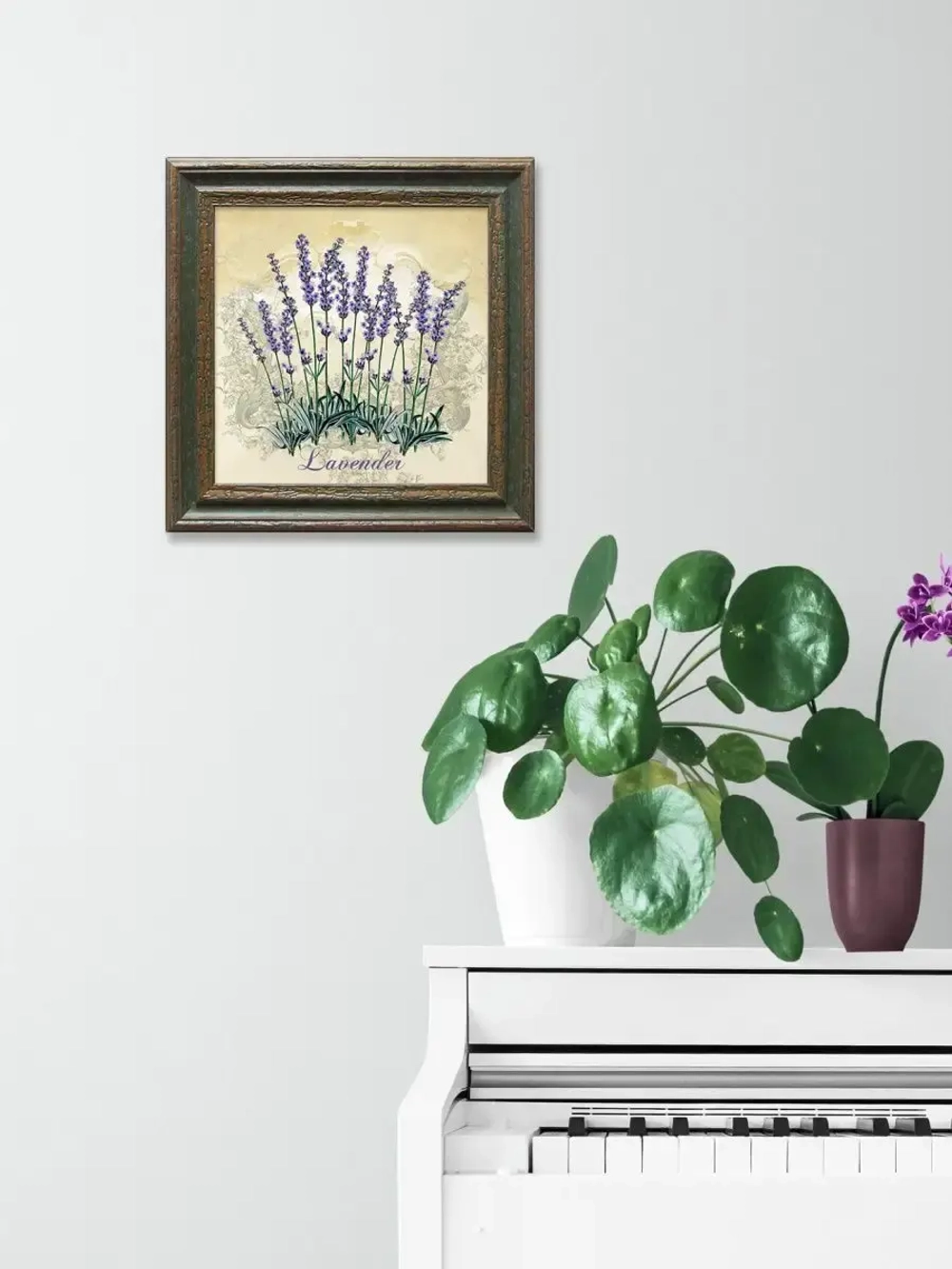 Картина на стену интерьерная на холсте 26х26 см