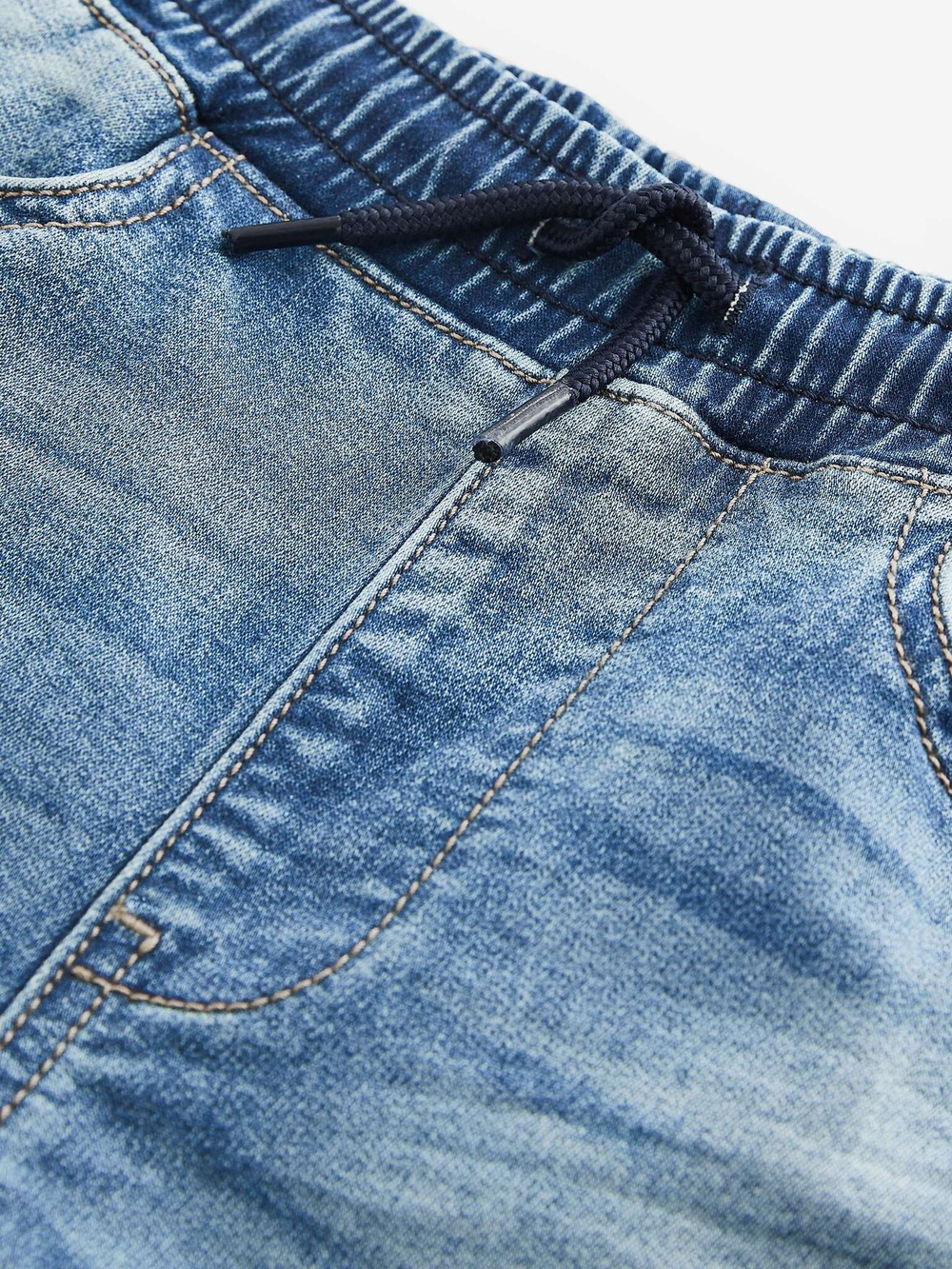 Джинсы стрейч для мальчика Next 945-308, Синий