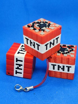 брелок из вселенной minecraft TNT