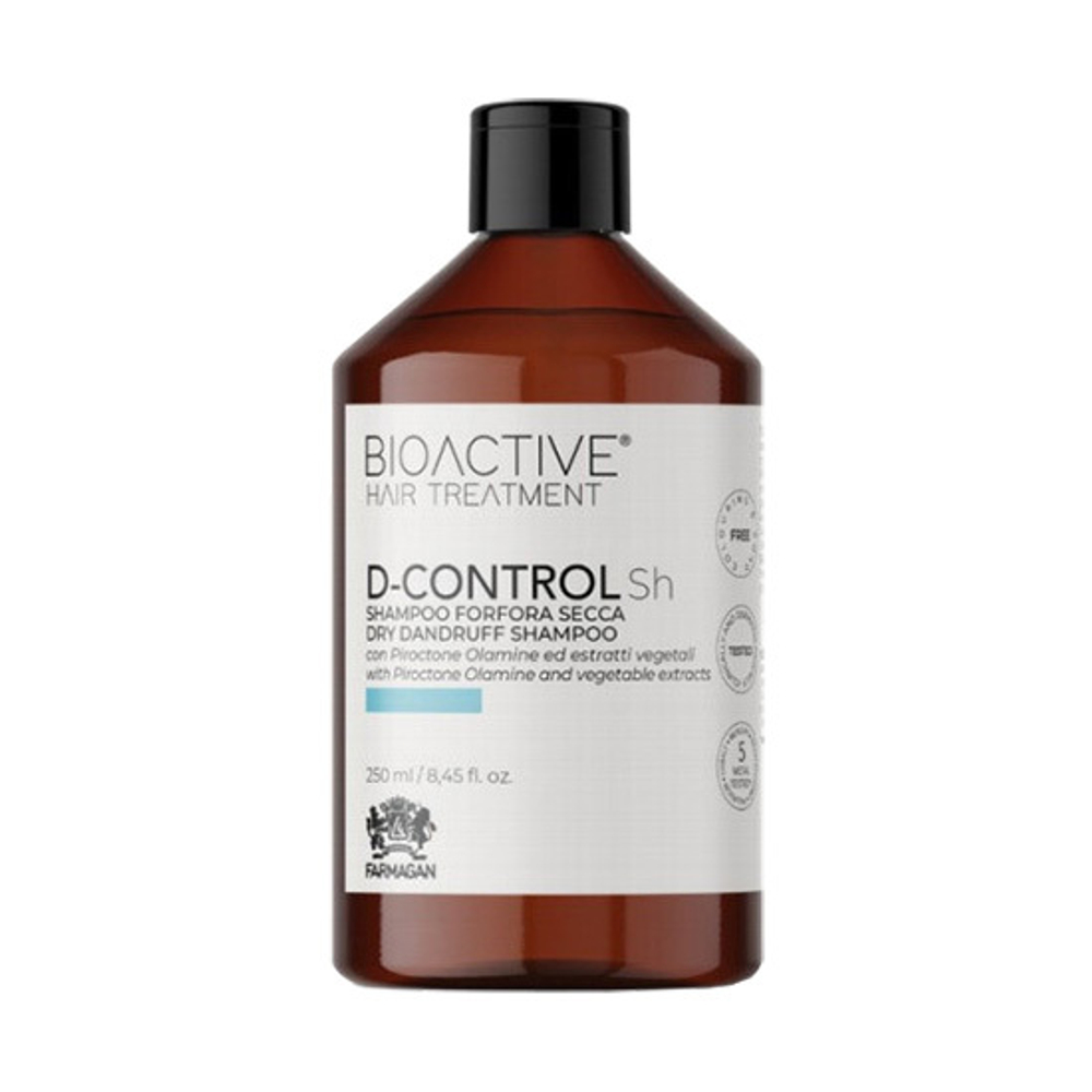 Шампунь против сухой перхоти Farmagan Bioactive Treatment Shampoo Dry Dandruff 250мл