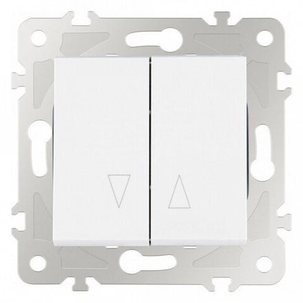 Выключатель для жалюзи без рамки Arte Milano 203 203.38-2.white