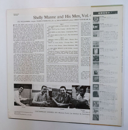 Винтажная виниловая пластинка LP Shelly Manne and His Men Vol. 4 Swinging Sounds (Japan 1974)