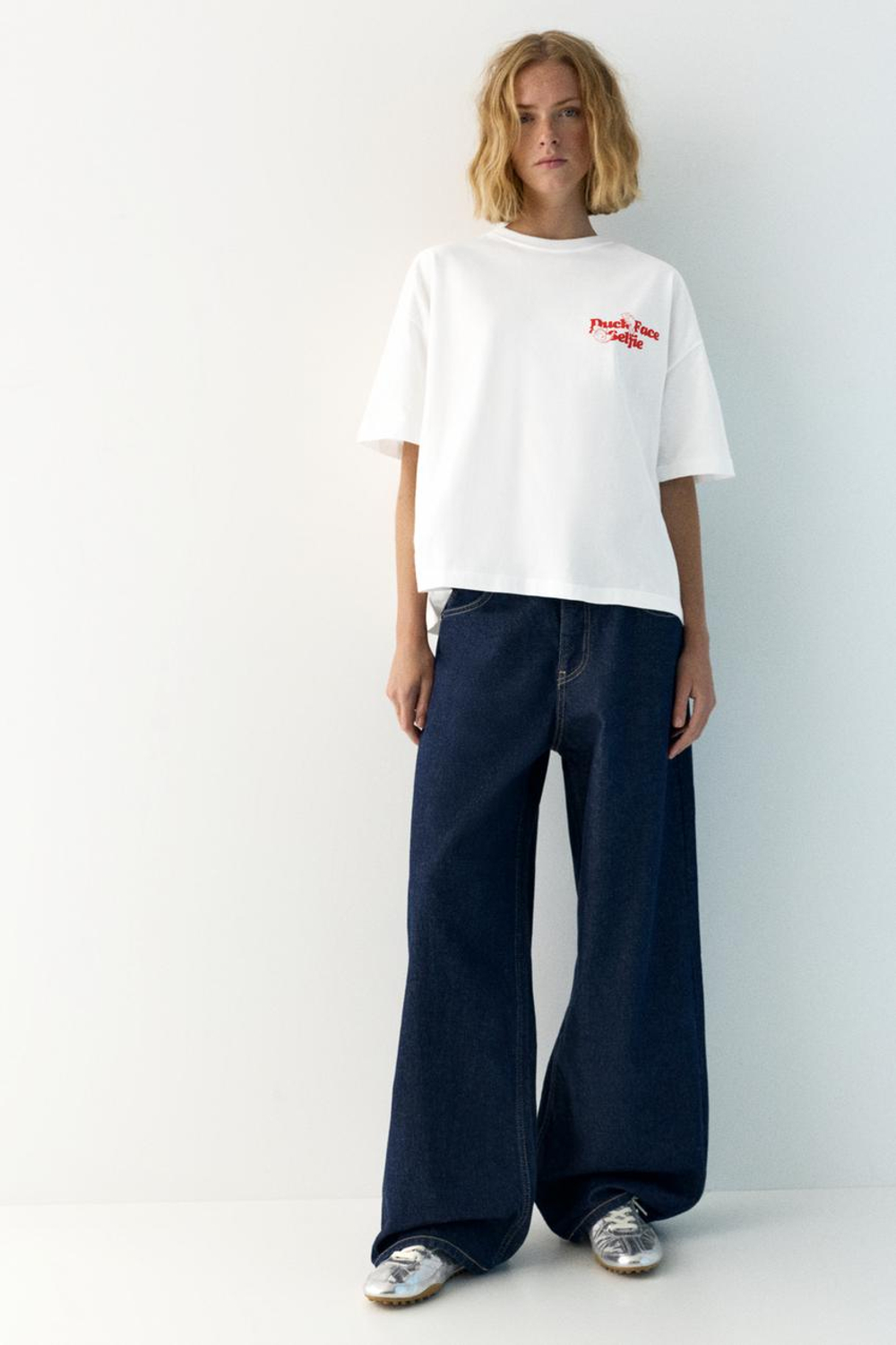 PULL&BEAR Футболка Donald Duck, цвет льда