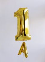 Шар Цифра на 1 сентября "1А"