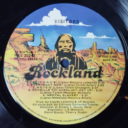 Винтажная виниловая пластинка LP Visitors (Italy 1981)