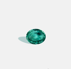 Турмалин Параиба, Овал, 1 шт. / 4,03 карат, Мозамбик