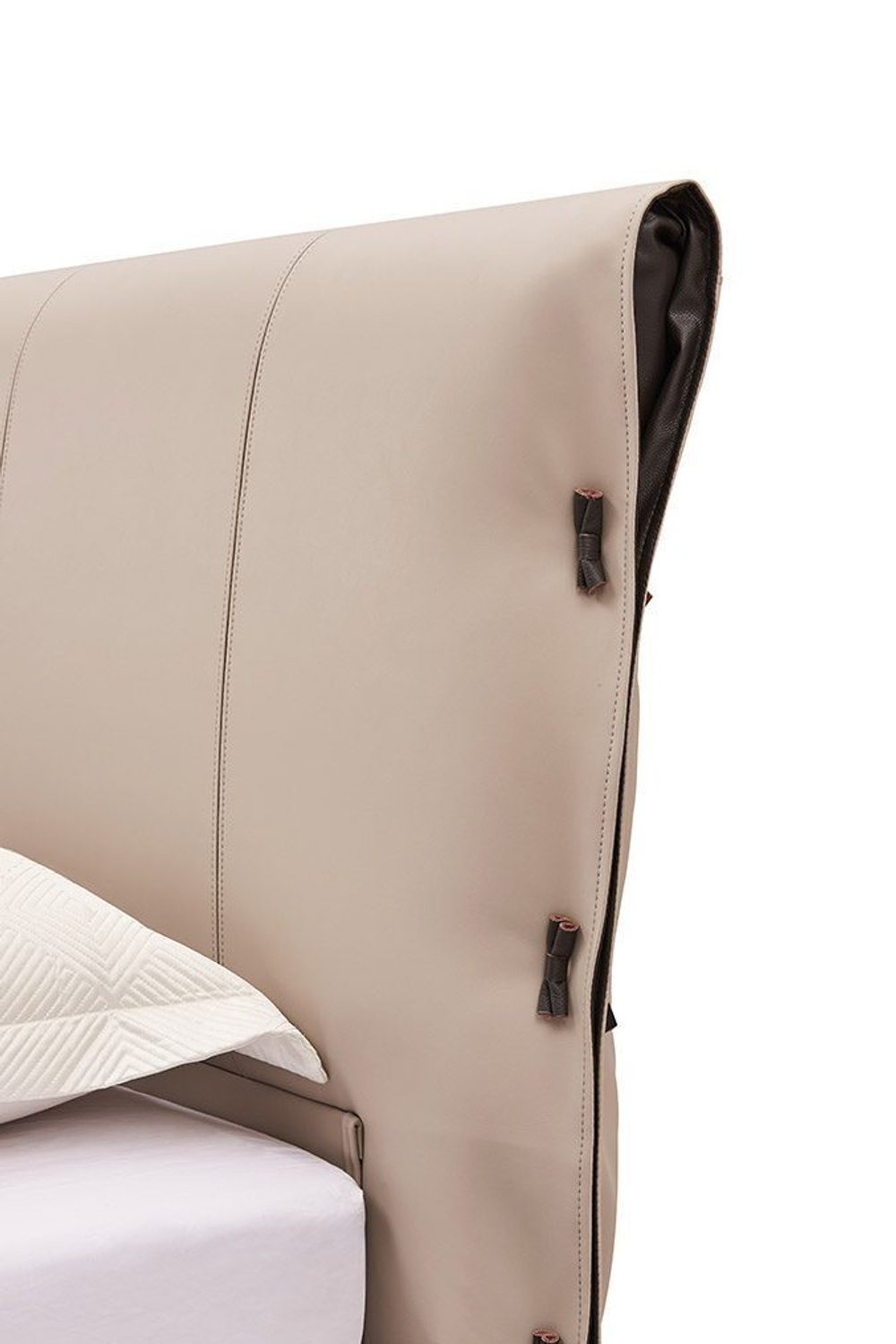 Кровать 1727 бежевая