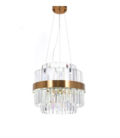 Подвесная светодиодная люстра Lumina Deco Ringletti LDP 8017-400 MD