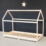 Кровать детская, 90х190, Кози, кровать домик, односпальная, из массива дерева, Dipriz