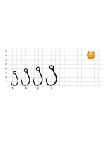 Крючки Saikyo SSBL075-BN IN-LINE EYE BARBLESS