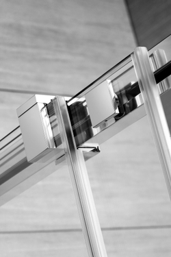 Душевая дверь  Radaway Espera DWJ L  110x200 см. левая, профиль хром, стекло прозрачное 380111-01L