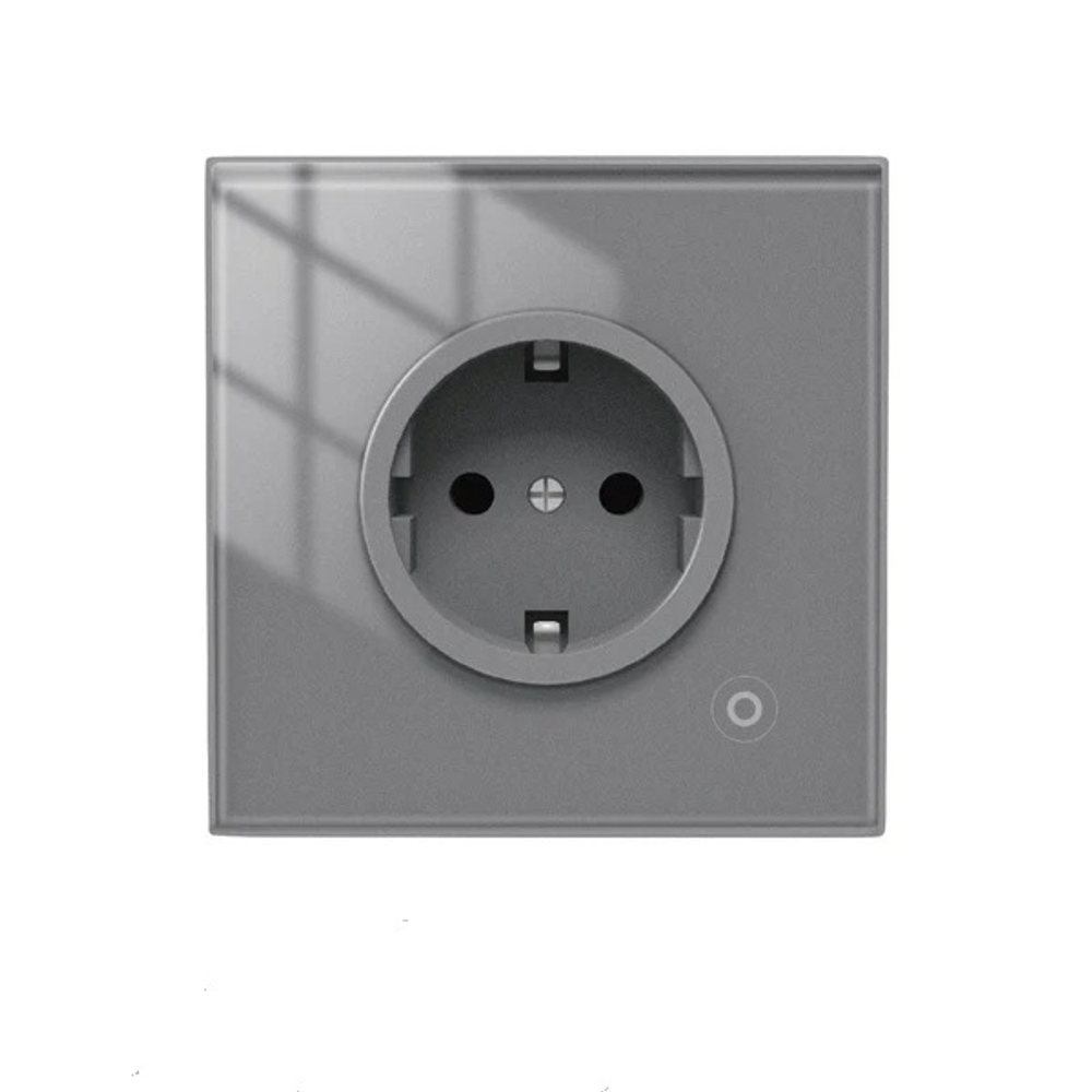 Розетка умная Moes ZK-EU16M-GY-MS