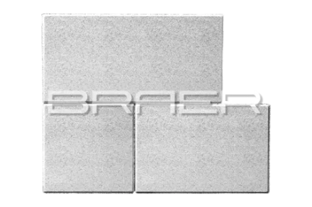 Тротуарная плитка Braer Триада, Белый, 60 мм
