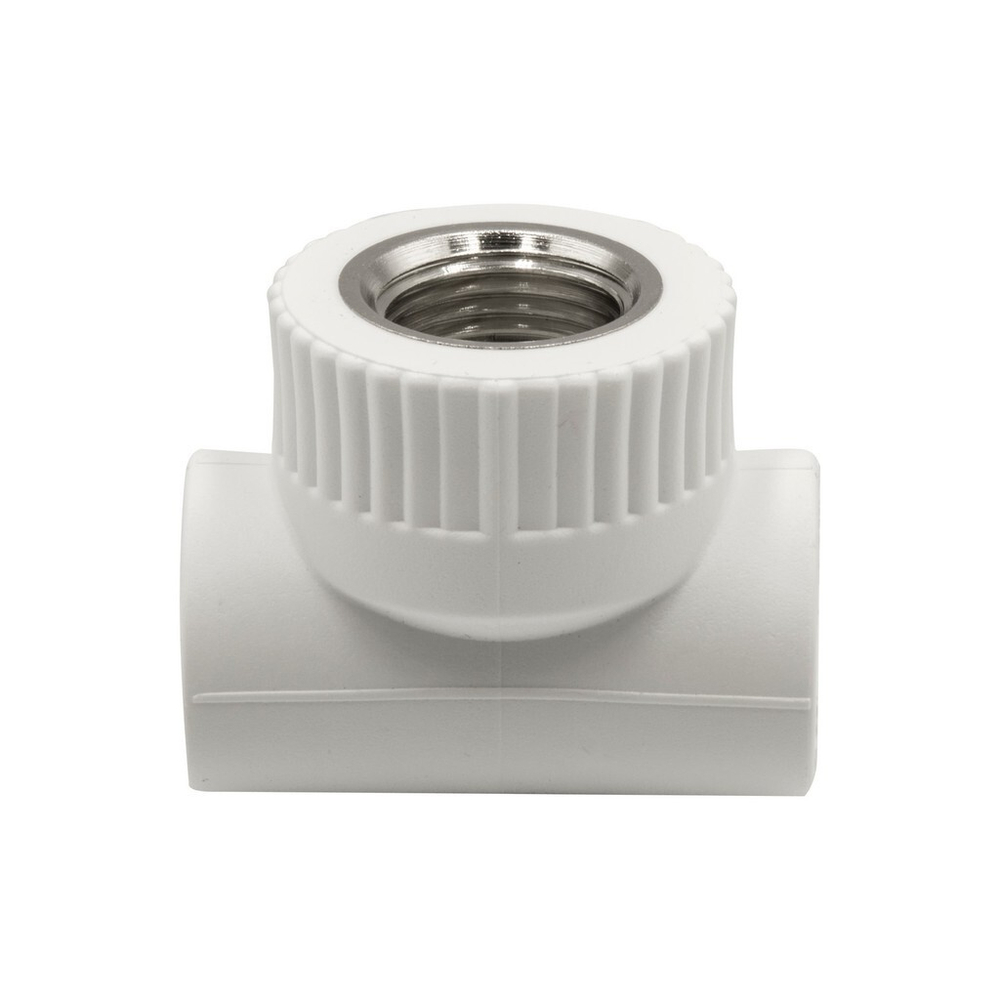 Тройник комб. вн 20х1/2''х20 EVER® plast БЕЛЫЙ (Россия)