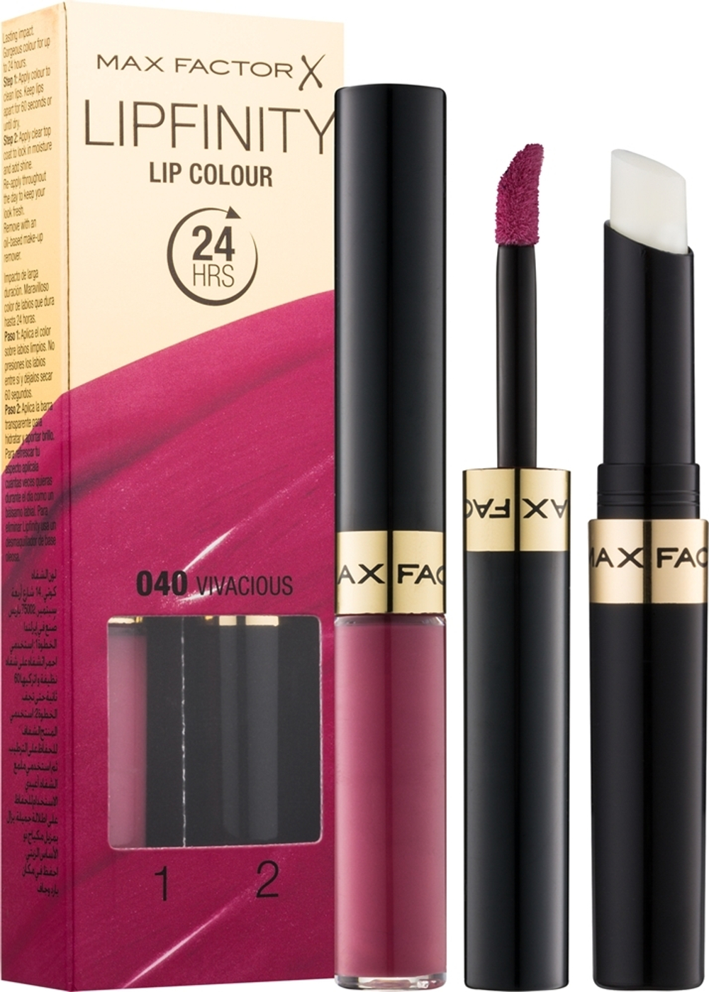 Max Factor Lipfinity Lip Colour - Перманентная помада с бальзамом, 4,2 g