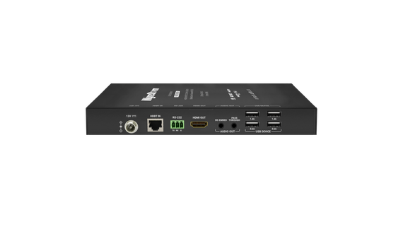 Wyrestorm EX-100-KVM - комплект из приемника и передатчика HDBaseT. HDMI 1.4, 4K 100м, Full HD 100м, HDCP2.2, USB 2.0, RS-232, аудио 3.5 мм (1 - стор. PoH)