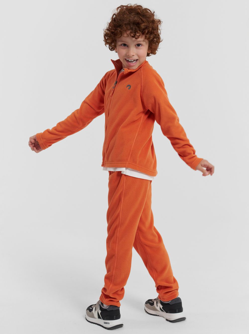 Детская куртка из флиса VITIM паприка