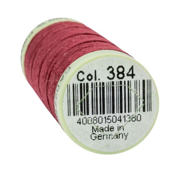 Нитки отделочные Gutermann Top Stitch 30 (30 метров), 5 кат. | 384 малиновый щербет