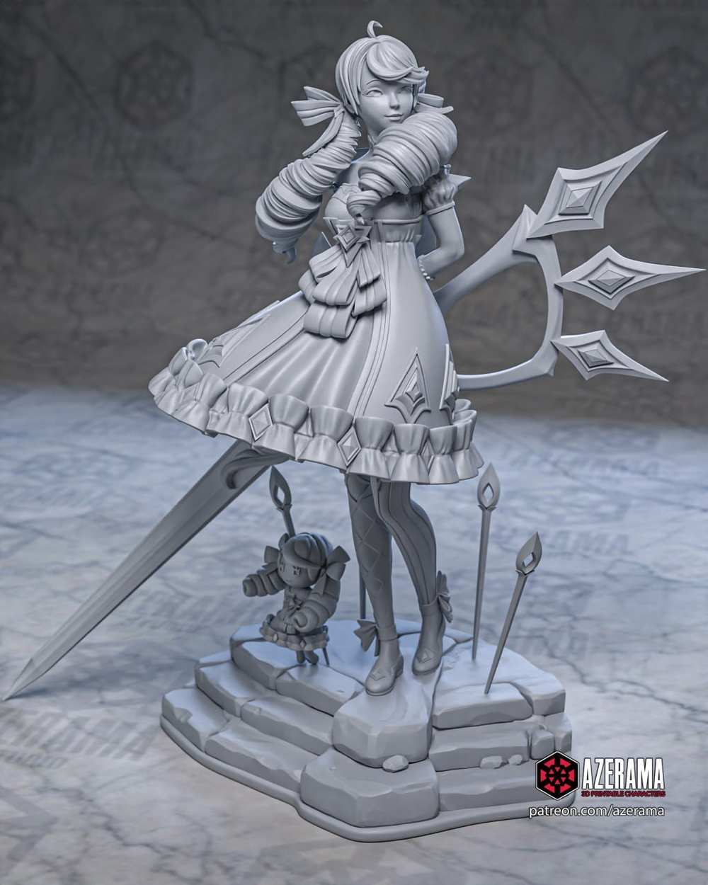 Гвен League of Legends lol Фигурка