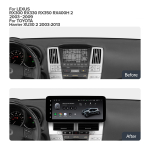 Переходная рамка магнитолы TOYOTA HARRIER, LEXUS RX 2003-2012 12,3 дюймов