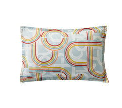 Постельное белье 2 спальное евро Blanc des Vosges Retro Curry Франция