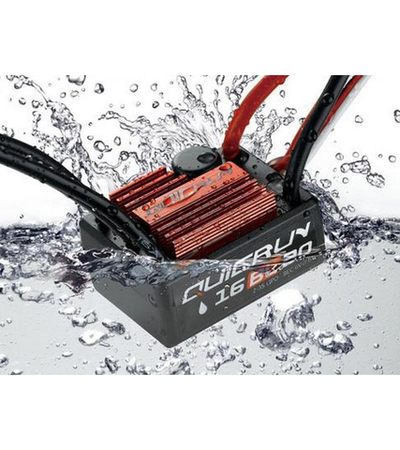 Бесколлекторный бессенсорный регулятор Hobbywing QuicRun-WP-16BL30 (30A-100A, 1/18, 1/16)