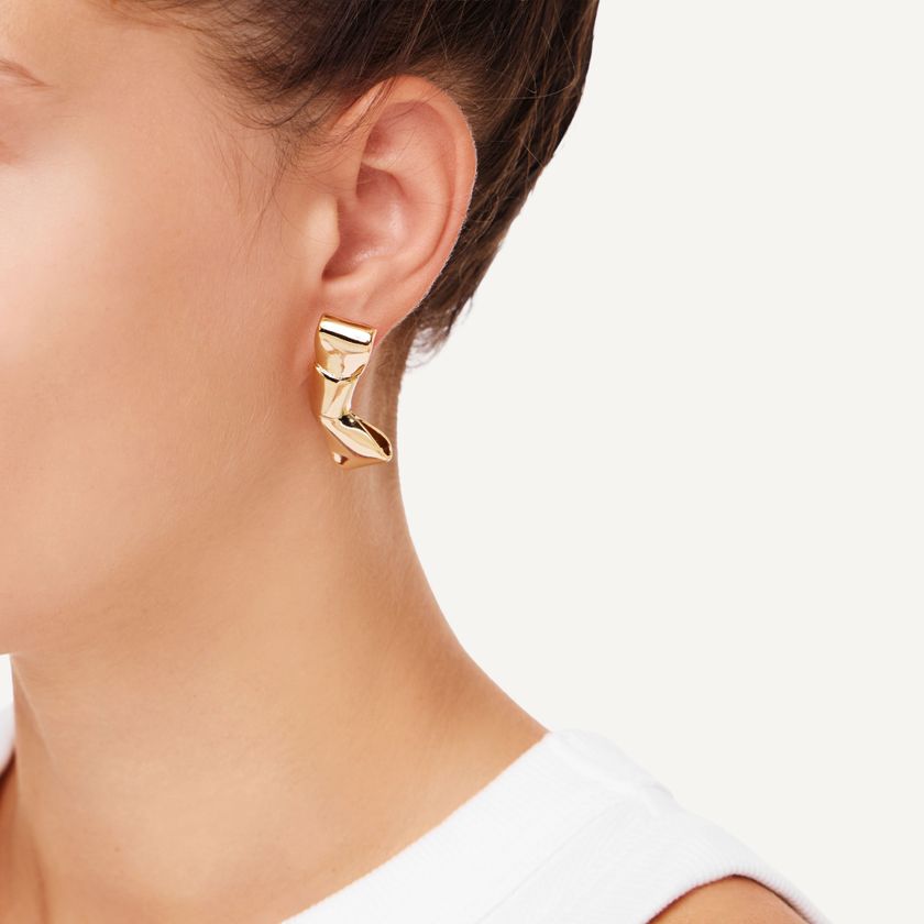 Серьги Гладкие Бантики