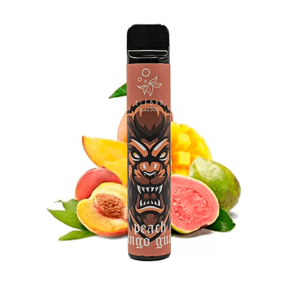Купить Одноразовый Pod Elf Bar LUX 850mAh - Peach Mango Guava (1500 puffs)