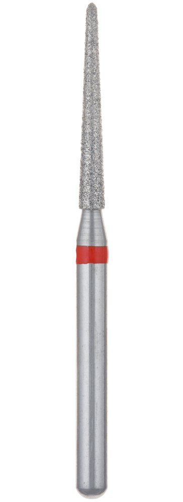 EDENTA F879K.314.014 Алмазный бор 879K FG, d 1,4 мм, зернистость мелкая, форма торпеда