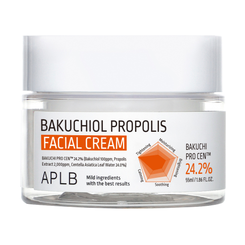 APLB Bakuchiol Propolis Facial Cream крем для лица с бакучиолом и прополисом для эластичности кожи