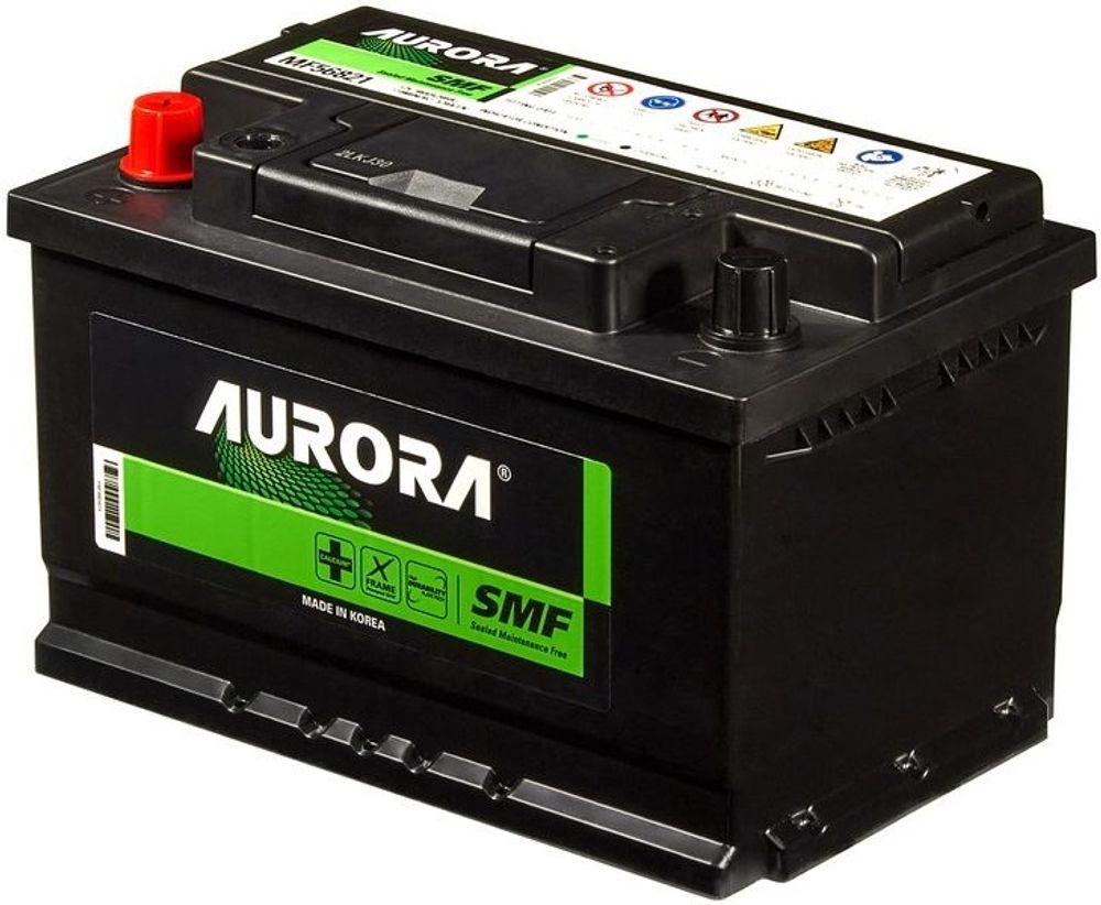 AURORA DIN 6CT- 68 аккумулятор ( низкий )