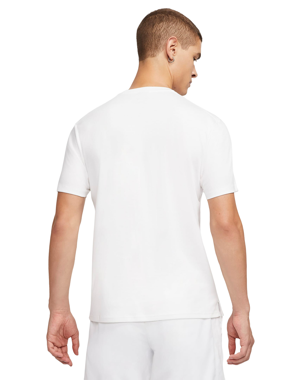Мужская теннисная футболка Nike Court M Rafa Top SS - white