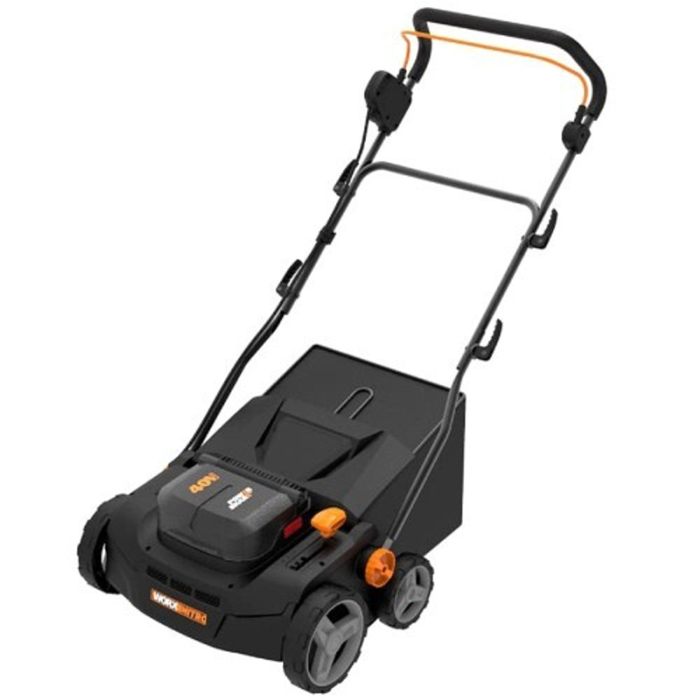 Скарификатор аккумуляторный Worx WG855E.9 бесщеточный 40В, без АКБ и ЗУ