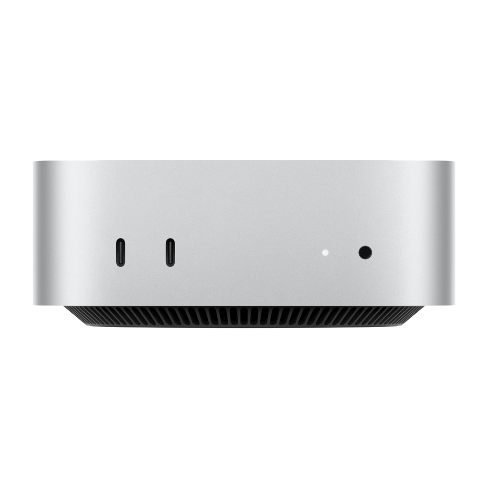 Компьютер Apple Mac mini (M4, 10 CPU/10 GPU, 2024) 16/256GB, Silver (Серебристый) MU9D3