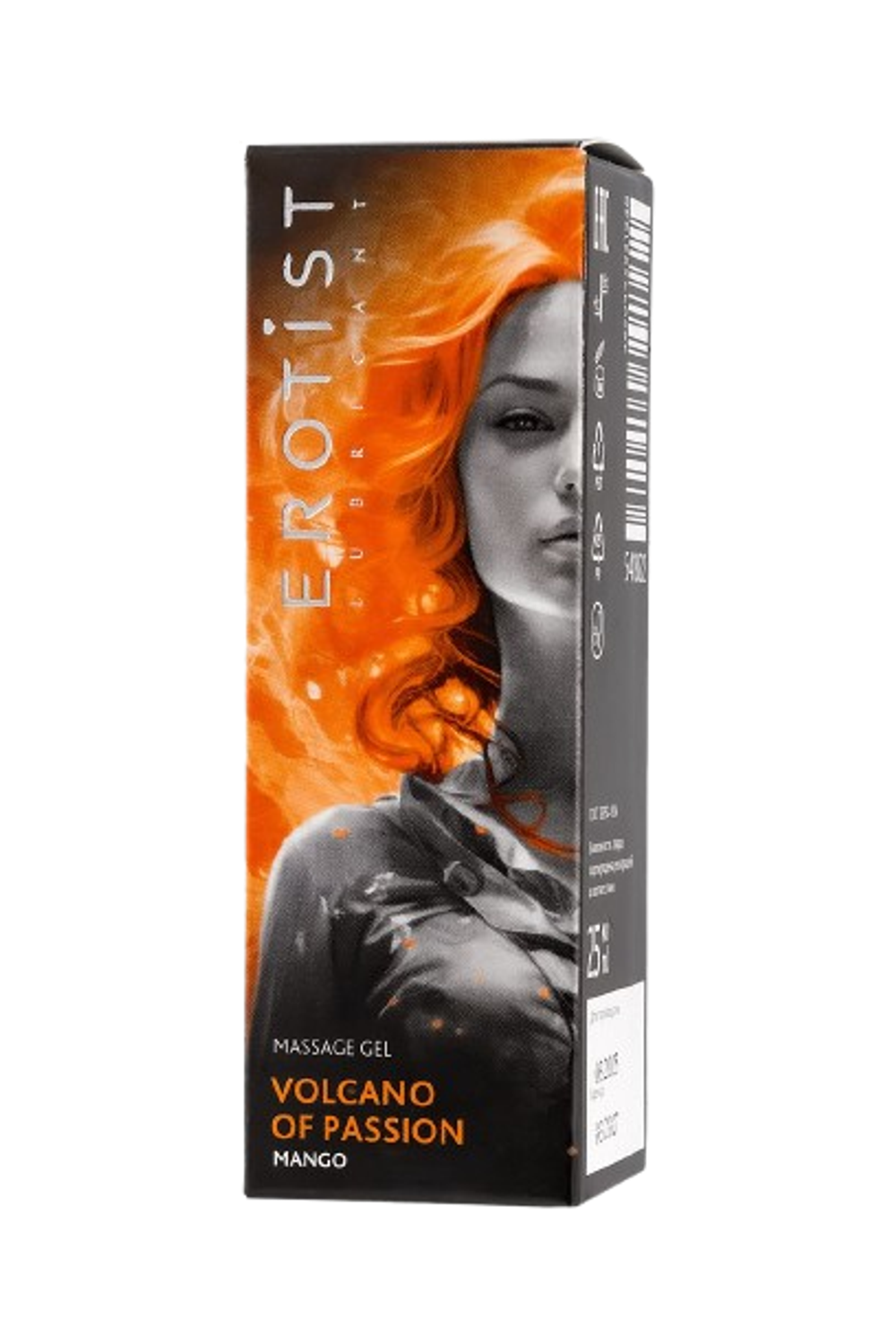Гель Erotist - жидкий вибратор Volcano of passion, Манго