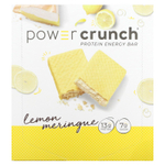 BNRG, Power Crunch, протеиновый энергетический батончик, лимонная меренга, 12 батончиков, 40 г (1,4 унции) каждый