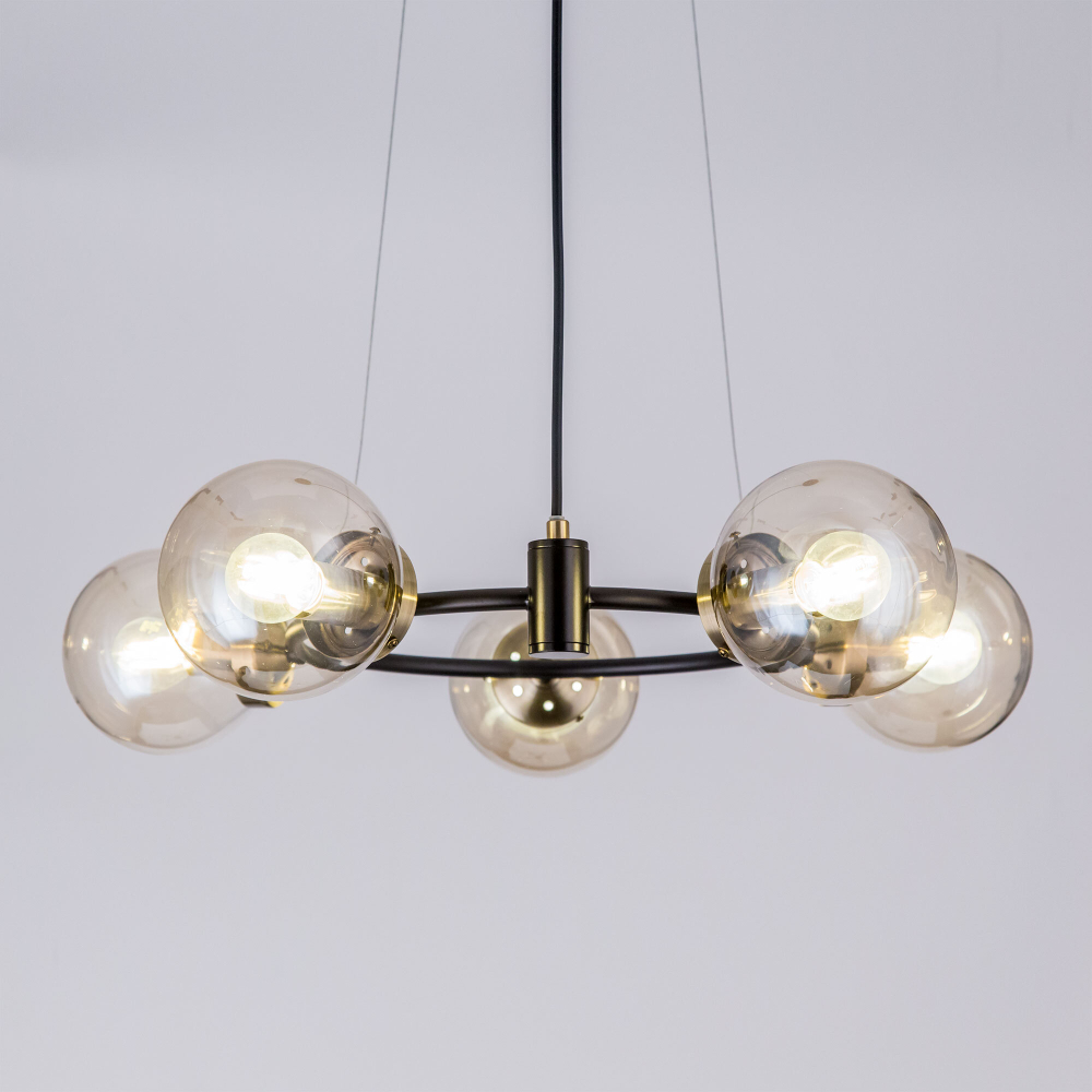 Citilux Планета CL105155 Люстра подвесная Бронза