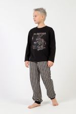 Пижама для мальчика Отдых-1 Виотекс ЧЁРНЫЙ