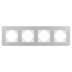 Рамка алюминиевая FRM-AKIRY-AL-4-SR (Arlight, -) 049731