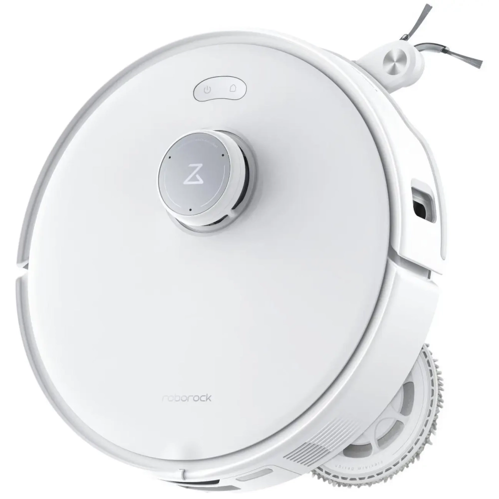 Робот-пылесос Roborock Qrevo CurvС White, со станцией самоочистки