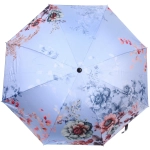 Зонт механический ветроустойчивый, матовая ручка «BESTzontik - exoticа», микс цвет, длина 25см, d-110см