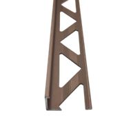 АП 10мм "DO-2" 2,7м Розовый мат.*** Г-об. анод. алюм.