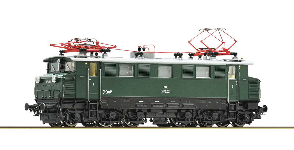 Электровоз 1670.02, ÖBB, декодер+звук, IV
