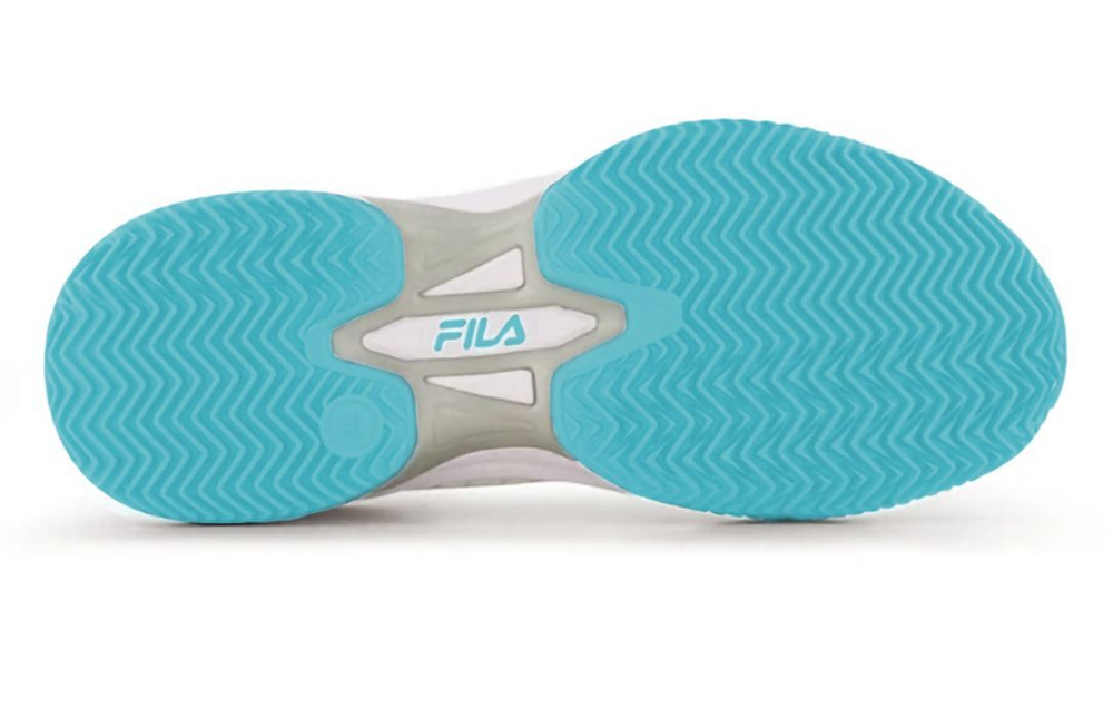 Женские теннисные кроссовки Fila Sabbia Lite 2 - white/blue radiance - White