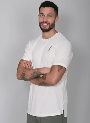 Мужская футболка RS Performance Tee Court White/Green (211M000608/011)