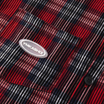 Рубашка Ymkashix Velvet Button Tartan
