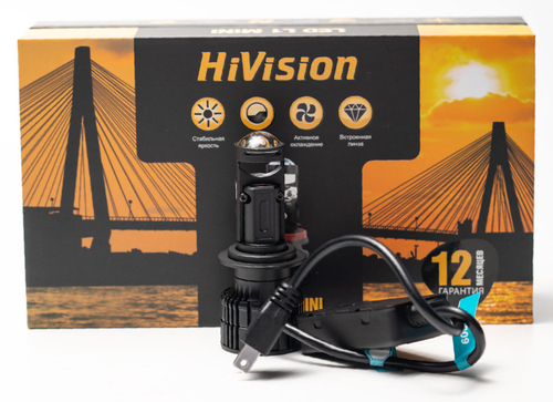 Лампа LED H7 6000K 12V 4200Lm L1 Mini (к-т 2ед.)