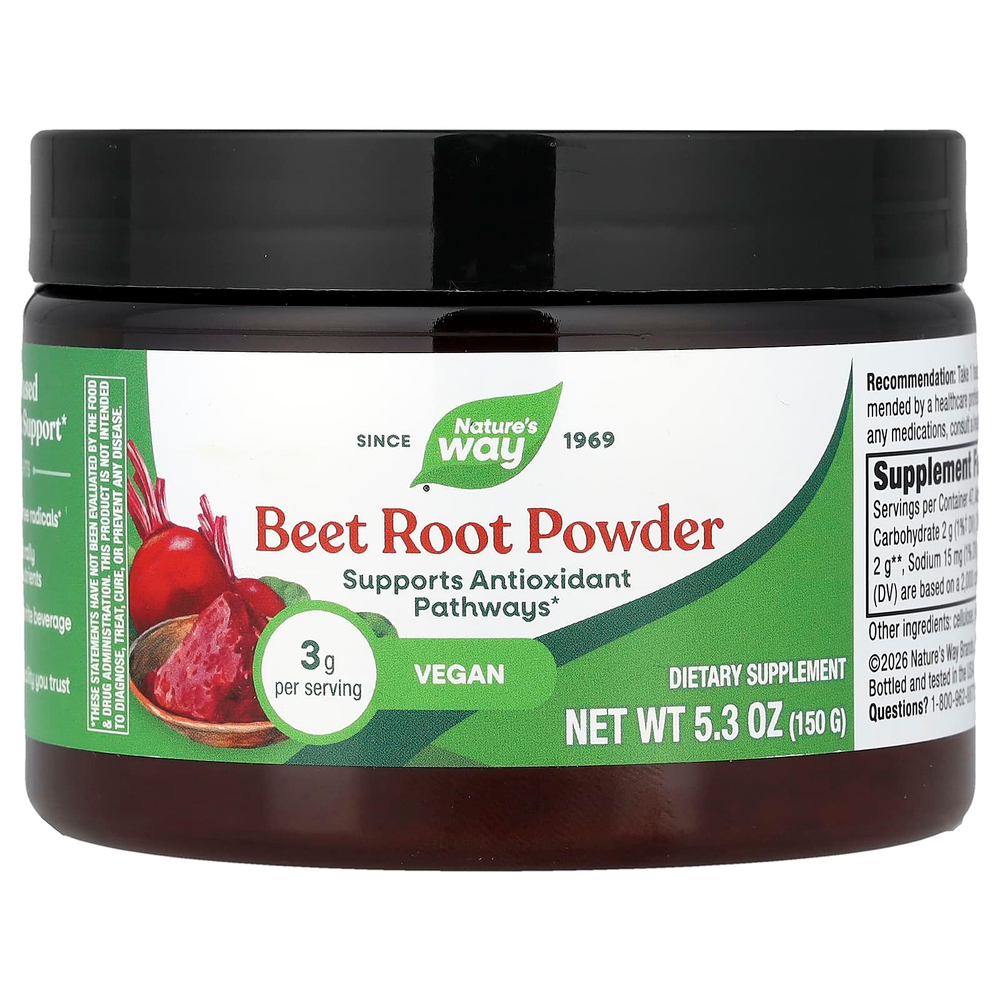 Nature's Way, порошок из корнеплода свеклы, 150 г (5,3 унции)