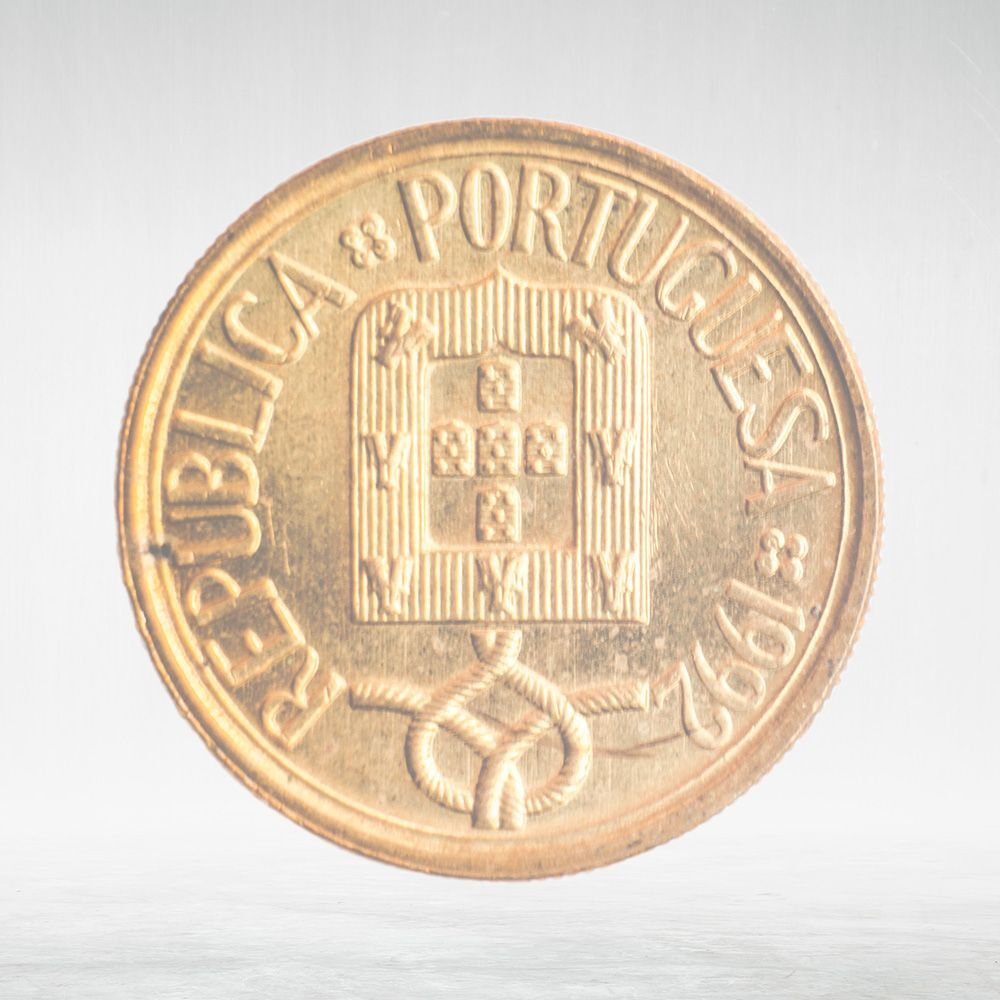 Portugal, 5 Escudos, 1992, VF